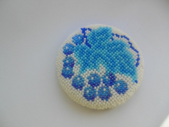 Альбом пользователя Юлия: Флешмоб  Роспись ... пуговица Гжель