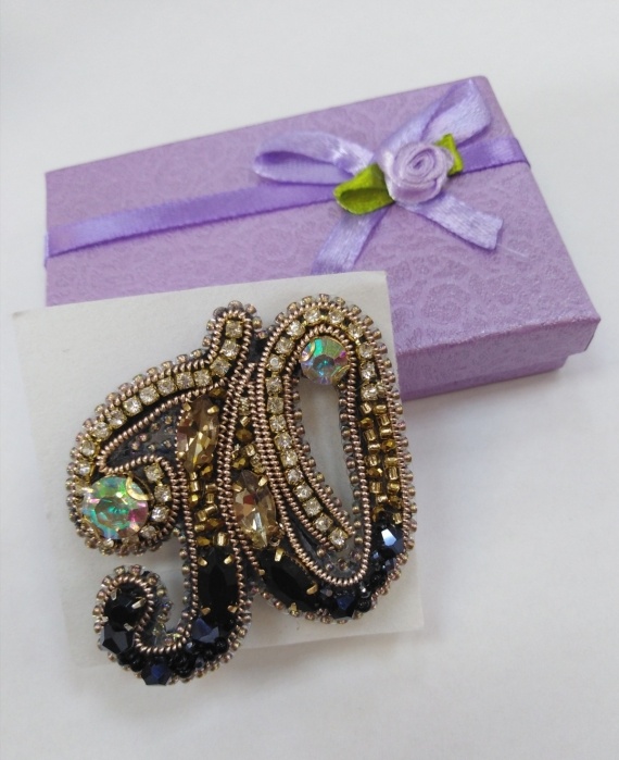 Альбом пользователя kiparis: Броши буквы