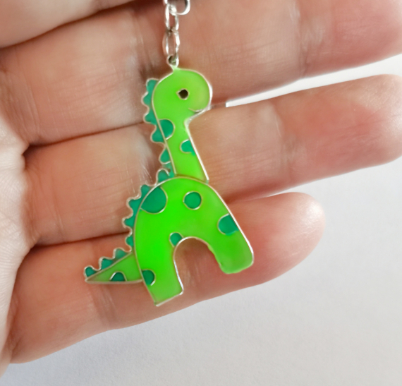 НЕбисерная лавка чудес: Динозаврик брелок