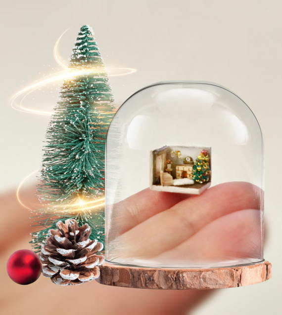 НЕбисерная лавка чудес: Миниатюра Скоро Новый Год