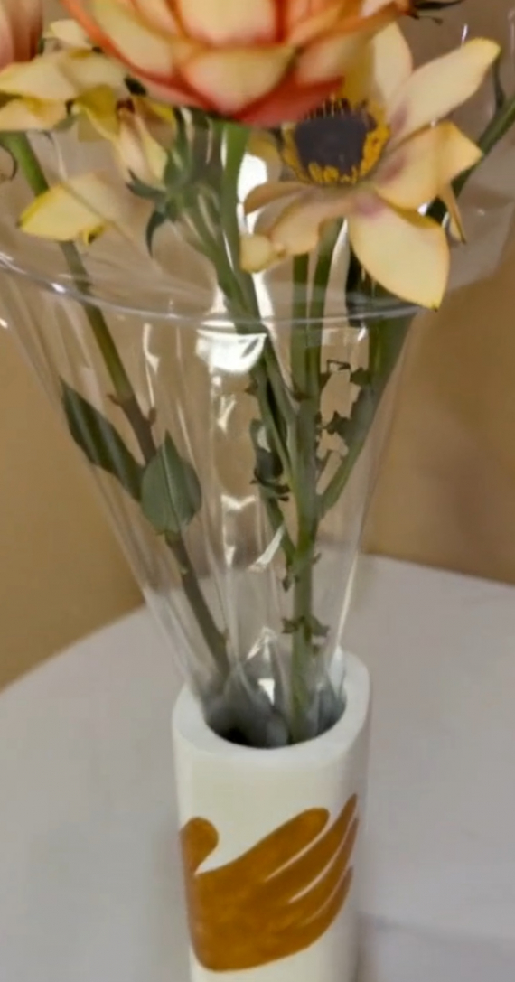 НЕбисерная лавка чудес: Ваза из банки и банки из банок))