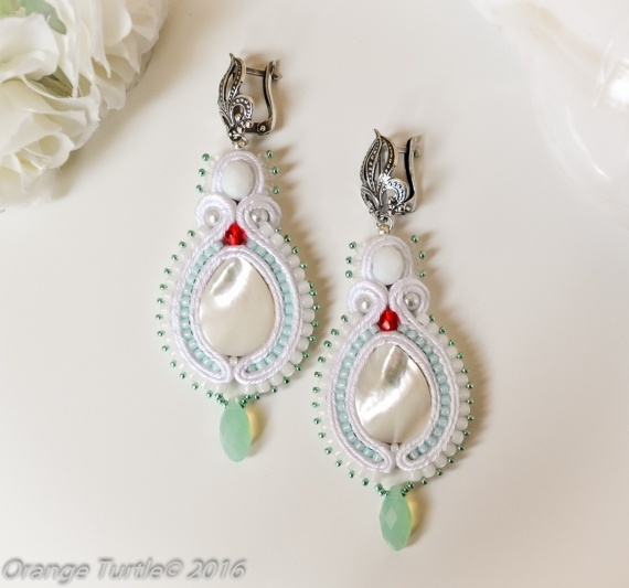 Альбом пользователя OrangeTurtle: Серьги Перламутровое облако