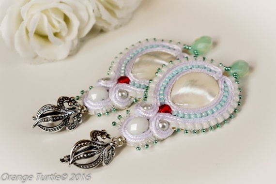 Альбом пользователя OrangeTurtle: Серьги Перламутровое облако