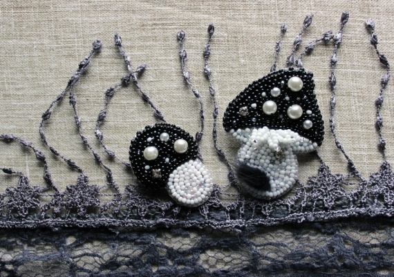 Альбом пользователя Okinawa: Броши Crazy-мухомор