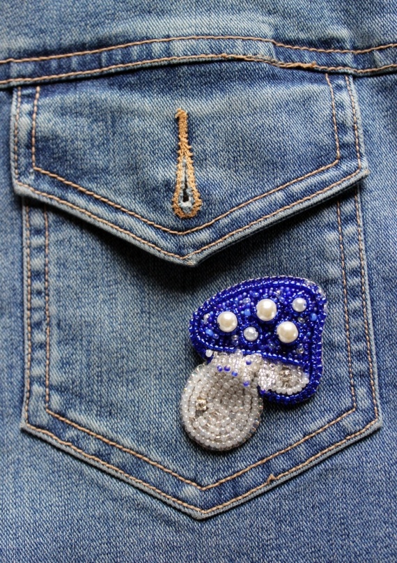 Альбом пользователя Okinawa: Броши Crazy-мухомор