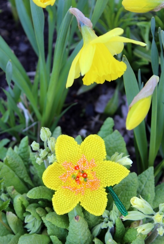 Альбом пользователя Okinawa: Брошь Желтый нарцисс