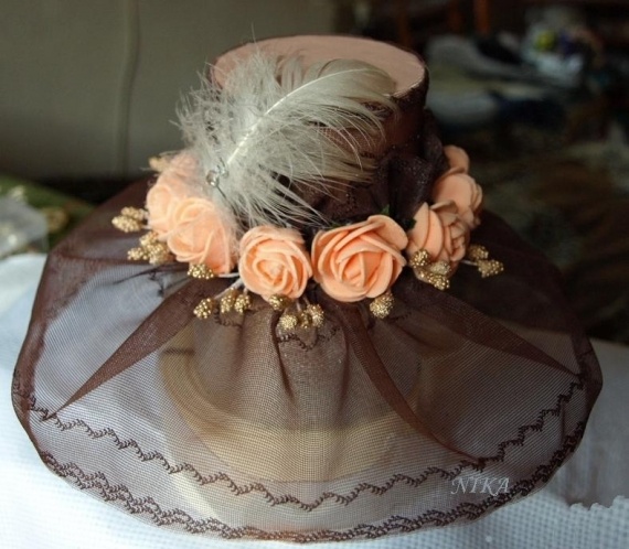 Альбом пользователя Nika-Nata: НЕбисерная лавка чудес: Вуалетки для маленьких модниц