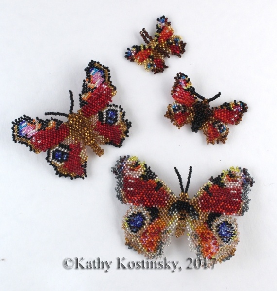 Альбом пользователя ЕкатеринаКостинская: Бабочка Дневной павлиний глаз. Коллекция 36 бабочек-малявок