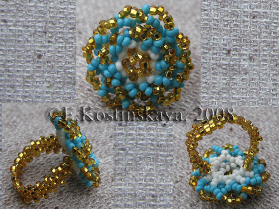Альбом пользователя ЕкатеринаКостинская: Кольца Византийская розетка