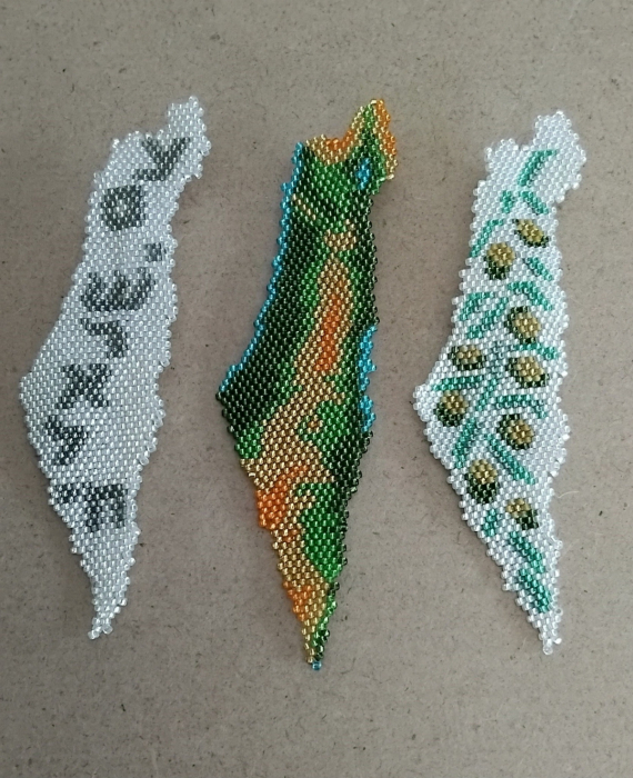 Альбом пользователя ЕкатеринаКостинская: Бисерная карта Израиля