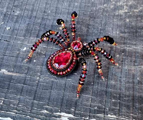 Альбом пользователя oksana: Брошь  паук.