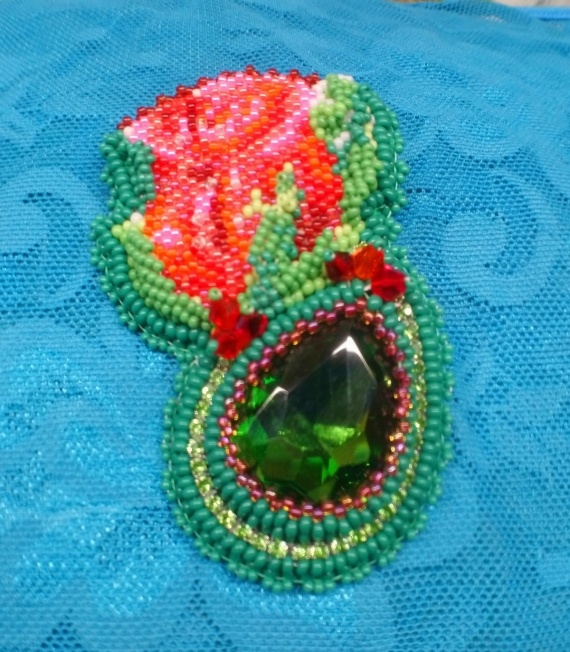 Альбом пользователя oksi810: Брошь Роза