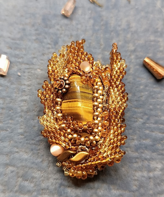 Альбом пользователя oksi810: Брошь Медовая