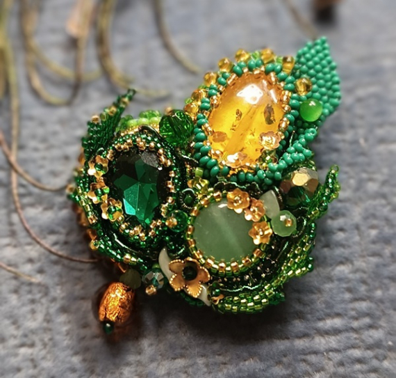 Альбом пользователя oksi810: Брошь Летняя