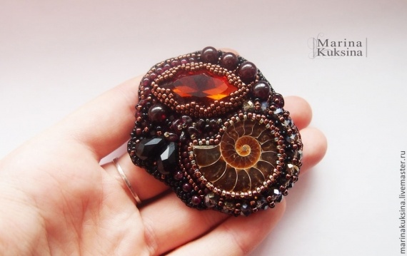 Альбом пользователя MarinaKuksina: Брошь The mirror of antiquity