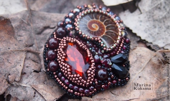 Альбом пользователя MarinaKuksina: Брошь The mirror of antiquity