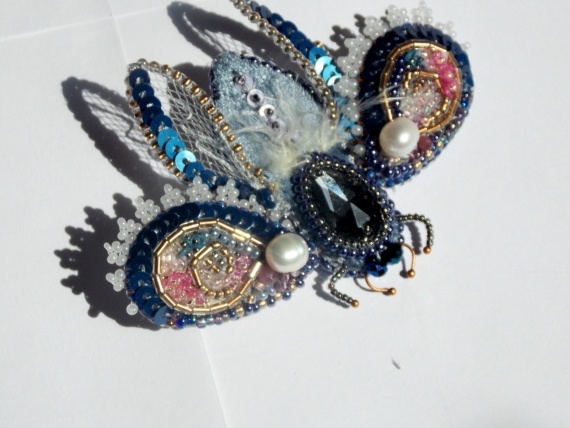 Альбом пользователя Мари05: Брошь Мотылинка