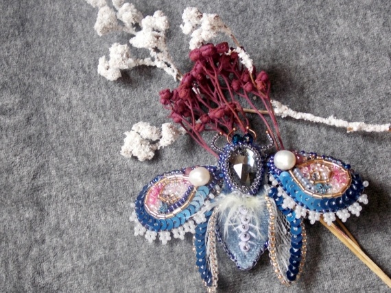 Альбом пользователя Мари05: Брошь Мотылинка