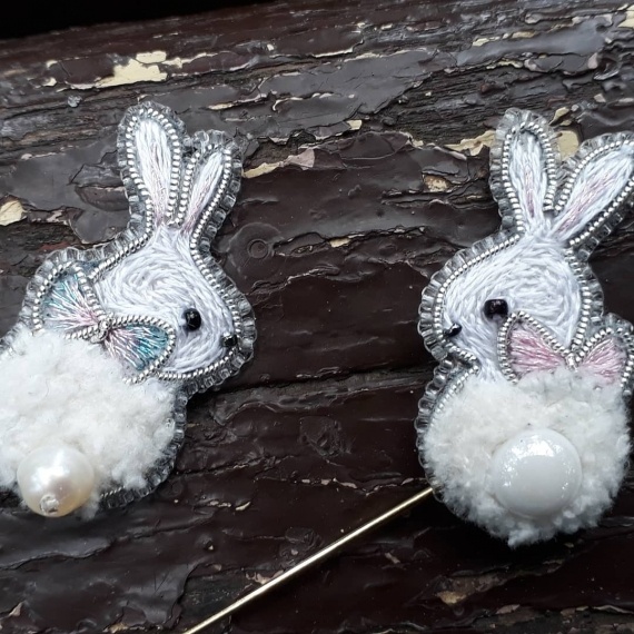 Альбом пользователя Мари05: Броши Зайки