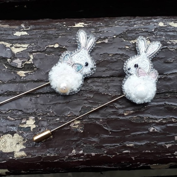 Альбом пользователя Мари05: Броши Зайки