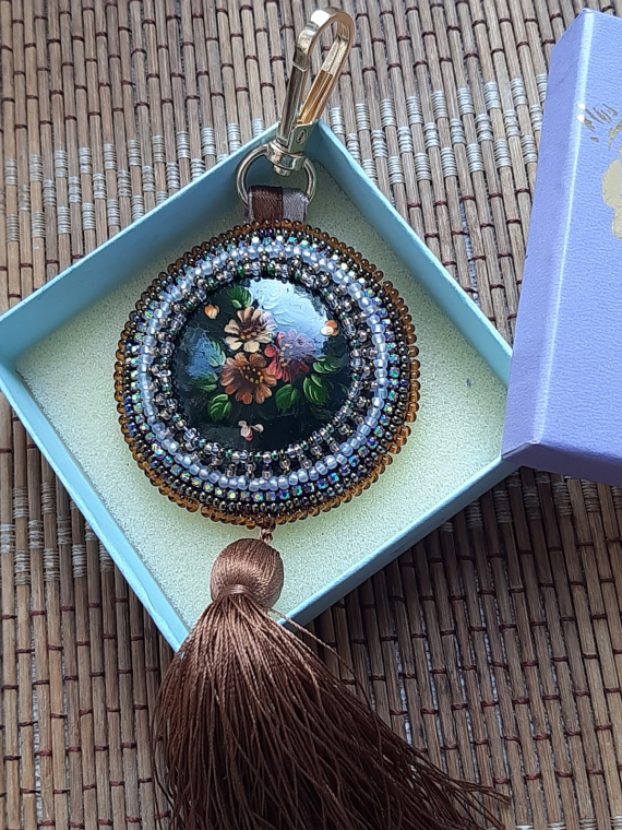 Альбом пользователя HULIGANKA: Брелок Жостовский поднос №2