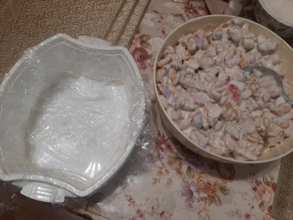 Кухня: Быстрый в изготовлении и вкусный домашний типа тортик