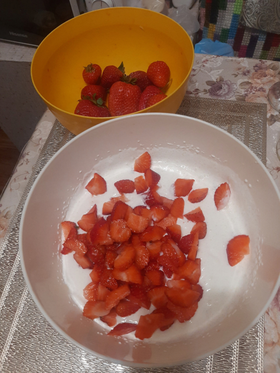 Кухня: Быстрый в изготовлении и вкусный домашний типа тортик