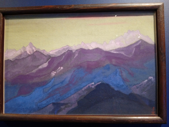 Флудилка: Выставка картин Рериха в Звенигороде