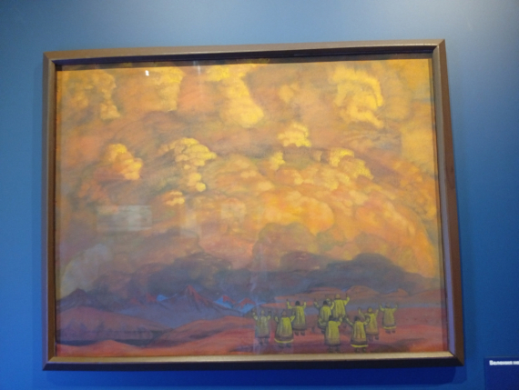 Флудилка: Выставка картин Рериха в Звенигороде