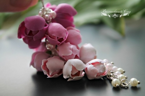 НЕбисерная лавка чудес: Пора цветения (цветочные украшения из полимерной глины)