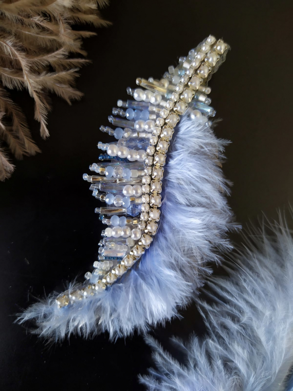 Альбом пользователя ninagri: Брошь-пёрышко Нежность.