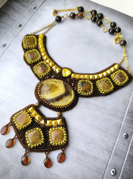 Альбом пользователя ninagri: Колье Медовое