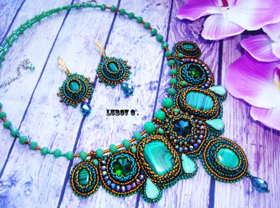 Альбом пользователя Lubov: Колье  Хозяйка медной горы