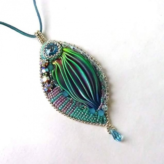 Альбом пользователя Людмила11: Кулон Голубая лагуна