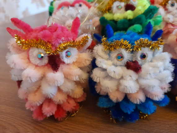 НЕбисерная лавка чудес: Синельные совушки