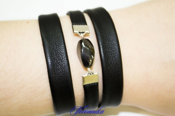 НЕбисерная лавка чудес: Кожаные браслетики