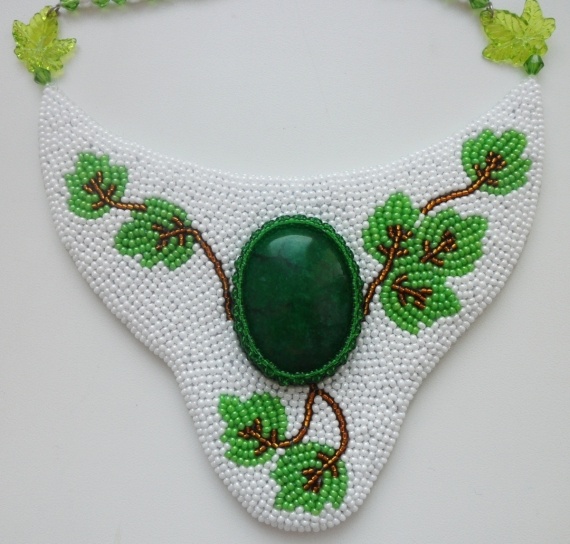 Альбом пользователя Уда4а: Флешмоб Найди 10 отличий — 3: Колье Первые листики