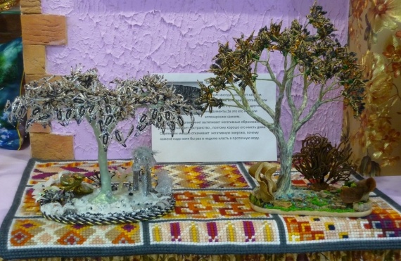 Альбом пользователя margaritasova: Мой бисерный парк! Мое глубокое увлечение бисером началось именно с деревьев :)