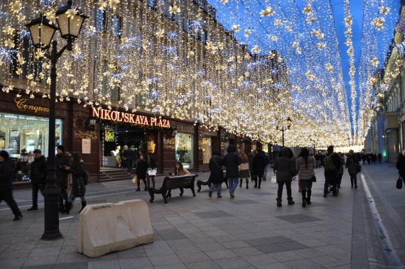 Москва, Никольская улица.