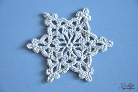 НЕбисерная лавка чудес: Снежинка «Snowflake»