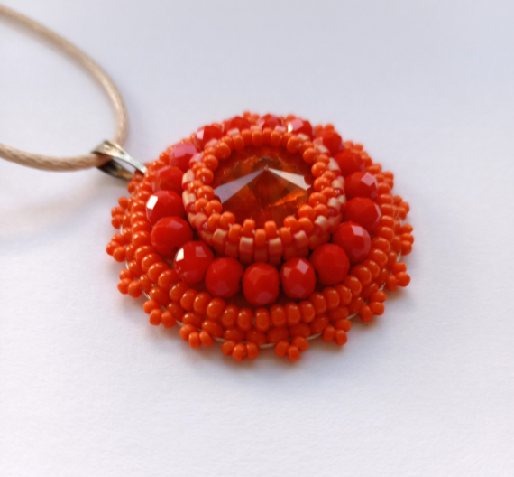 Альбом пользователя Светлана: Кулон оранжевый