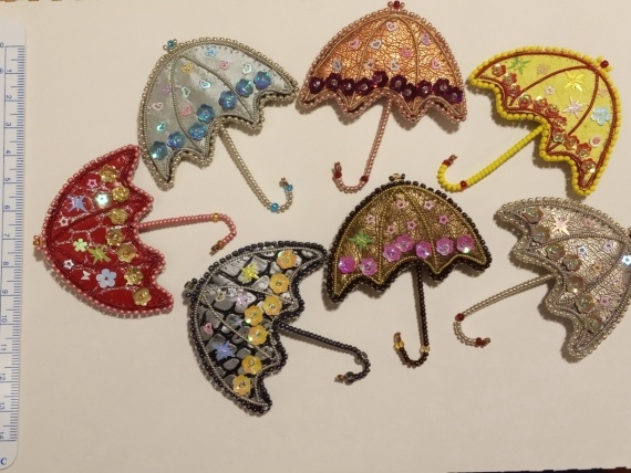 Альбом пользователя mambush: Брошки - зонтики: амулеты от дождя