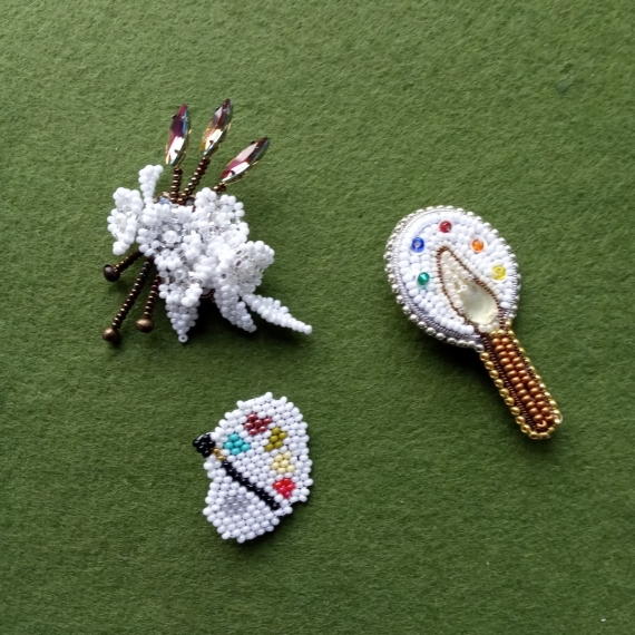 Альбом пользователя mambush: Брошь кисть - для художника