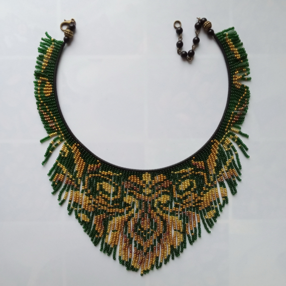 Альбом пользователя mambush: Чокер с сережками по схеме Маруси, повтор