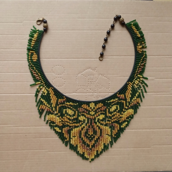 Альбом пользователя mambush: Чокер с сережками по схеме Маруси, повтор