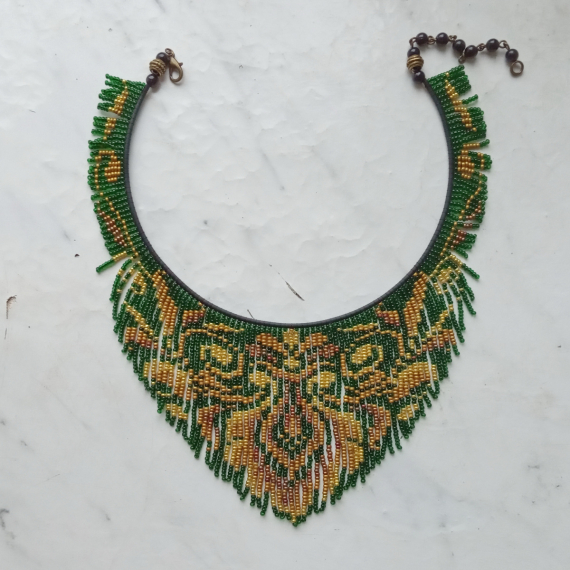 Альбом пользователя mambush: Чокер с сережками по схеме Маруси, повтор