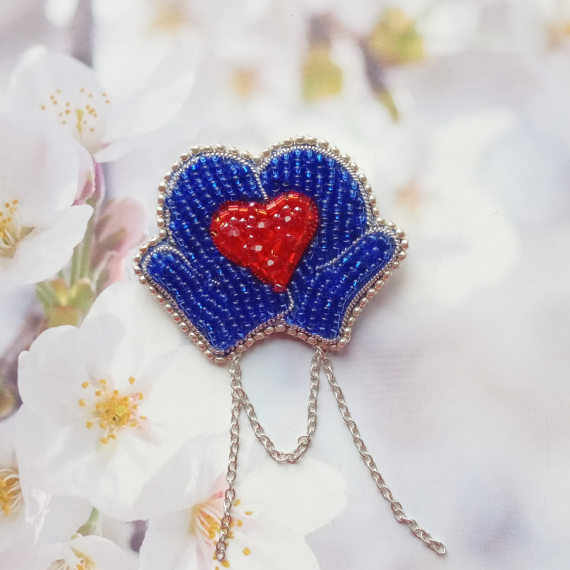 Альбом пользователя mambush: Брошки - горячие сердца