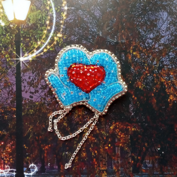 Альбом пользователя mambush: Брошки - горячие сердца