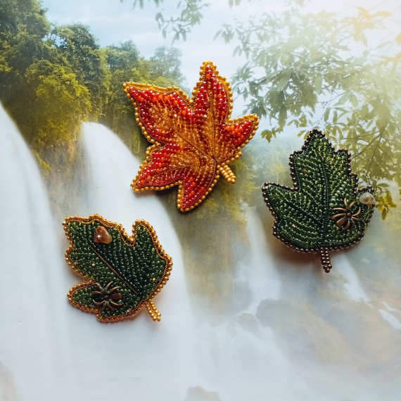 Альбом пользователя mambush: Броши листики