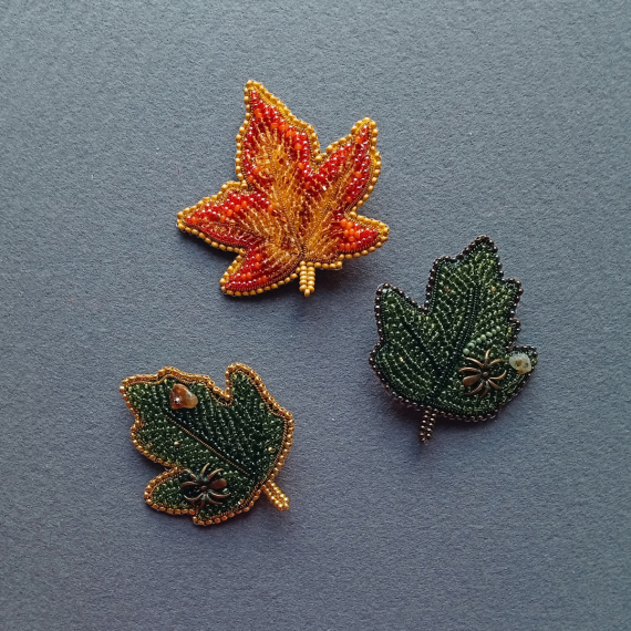 Альбом пользователя mambush: Броши листики